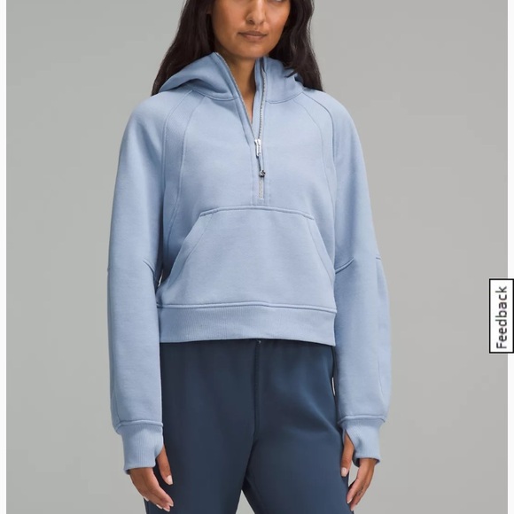 lululemon athletica Sweaters - Lululemon Scuba half zip hoodie